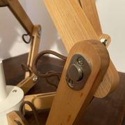 Scandinavian chandelier with articulated arms