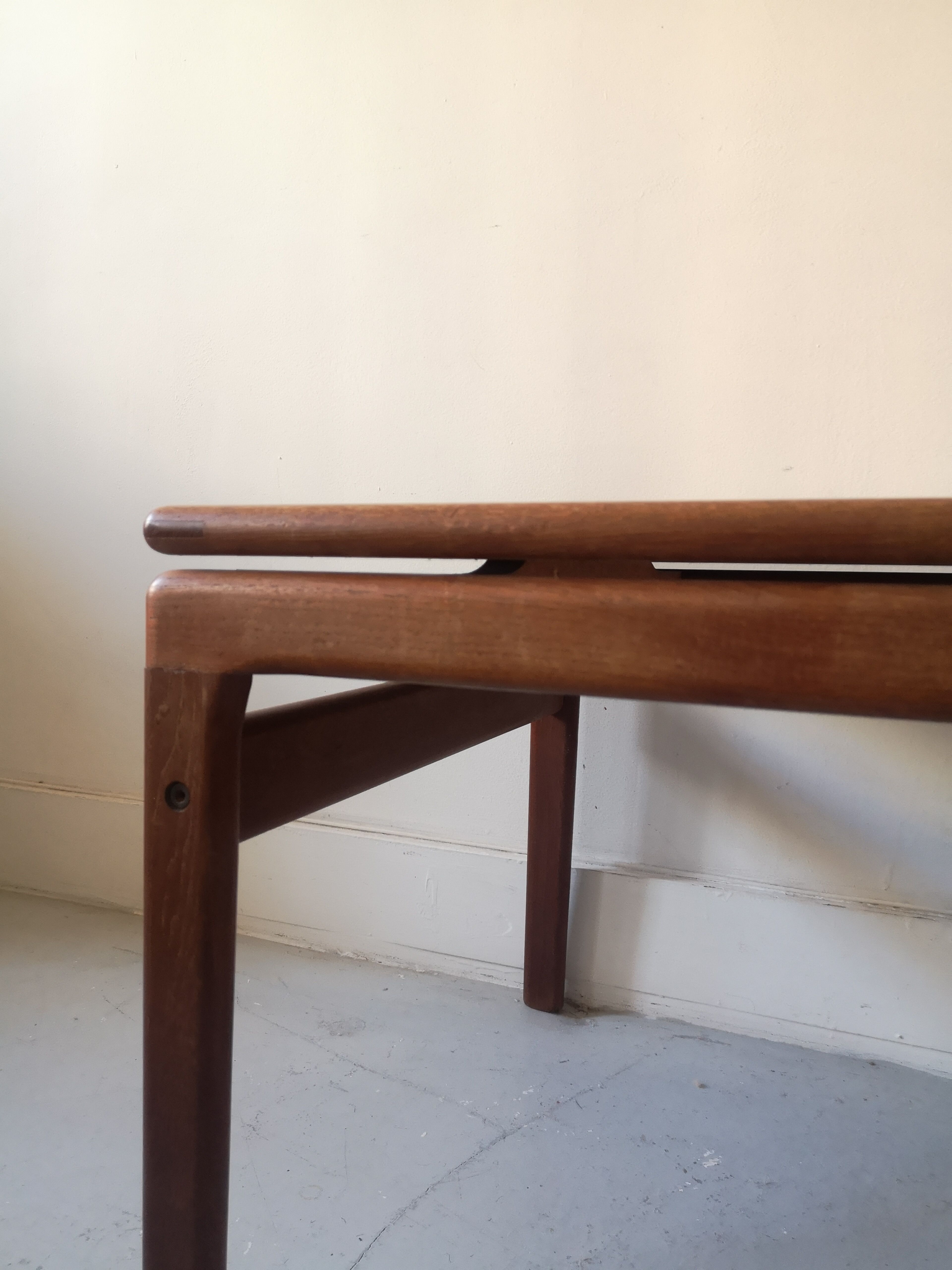 Scandinavian teak coffee table