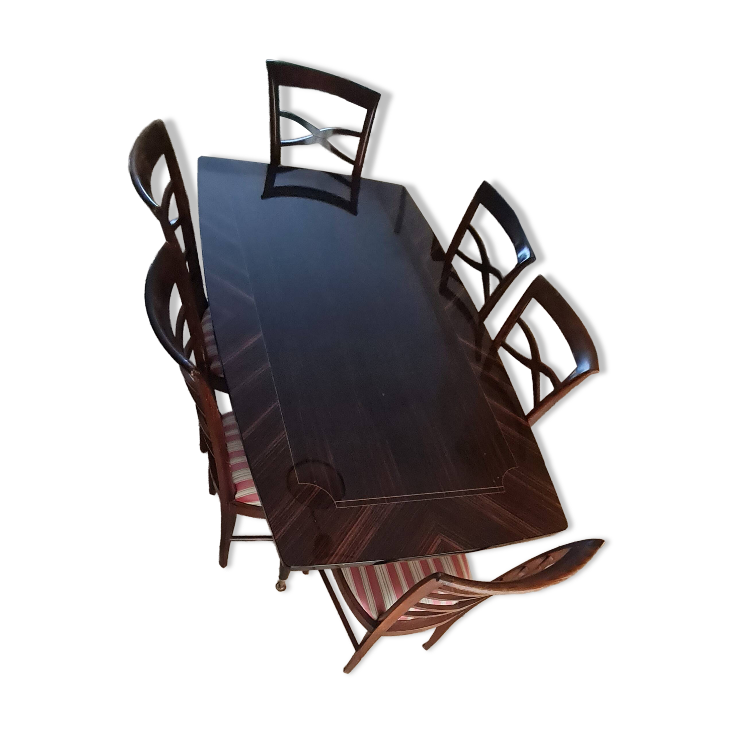 Dining table with chairs