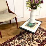 Small vintage oriental carpet - 133 x 60 cm