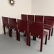 Set of 8 Arcadia chairs designed by Paolo Piva for B&B Italia from the 1980s.