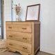 Moustache leg commode