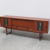 Decorative sideboard by Louis Van Teeffelen for Wébé, 1950s