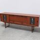 Decorative sideboard by Louis Van Teeffelen for Wébé, 1950s