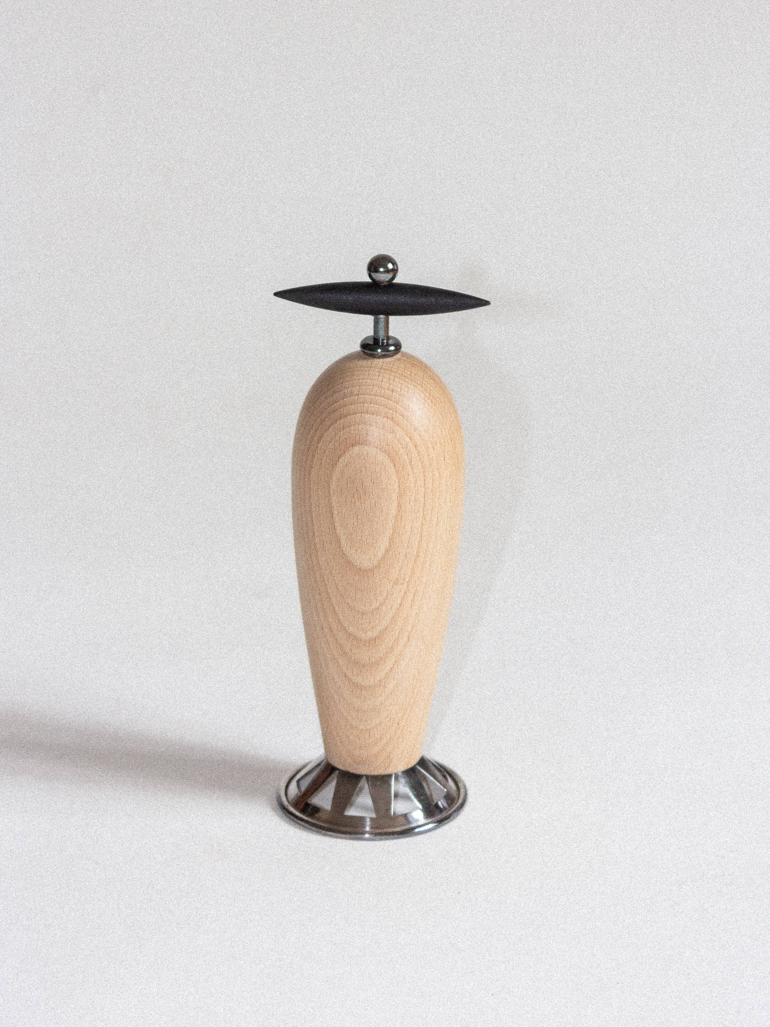 Wooden pepper pot, Carsten Jørgensen x Bodum, 1980s