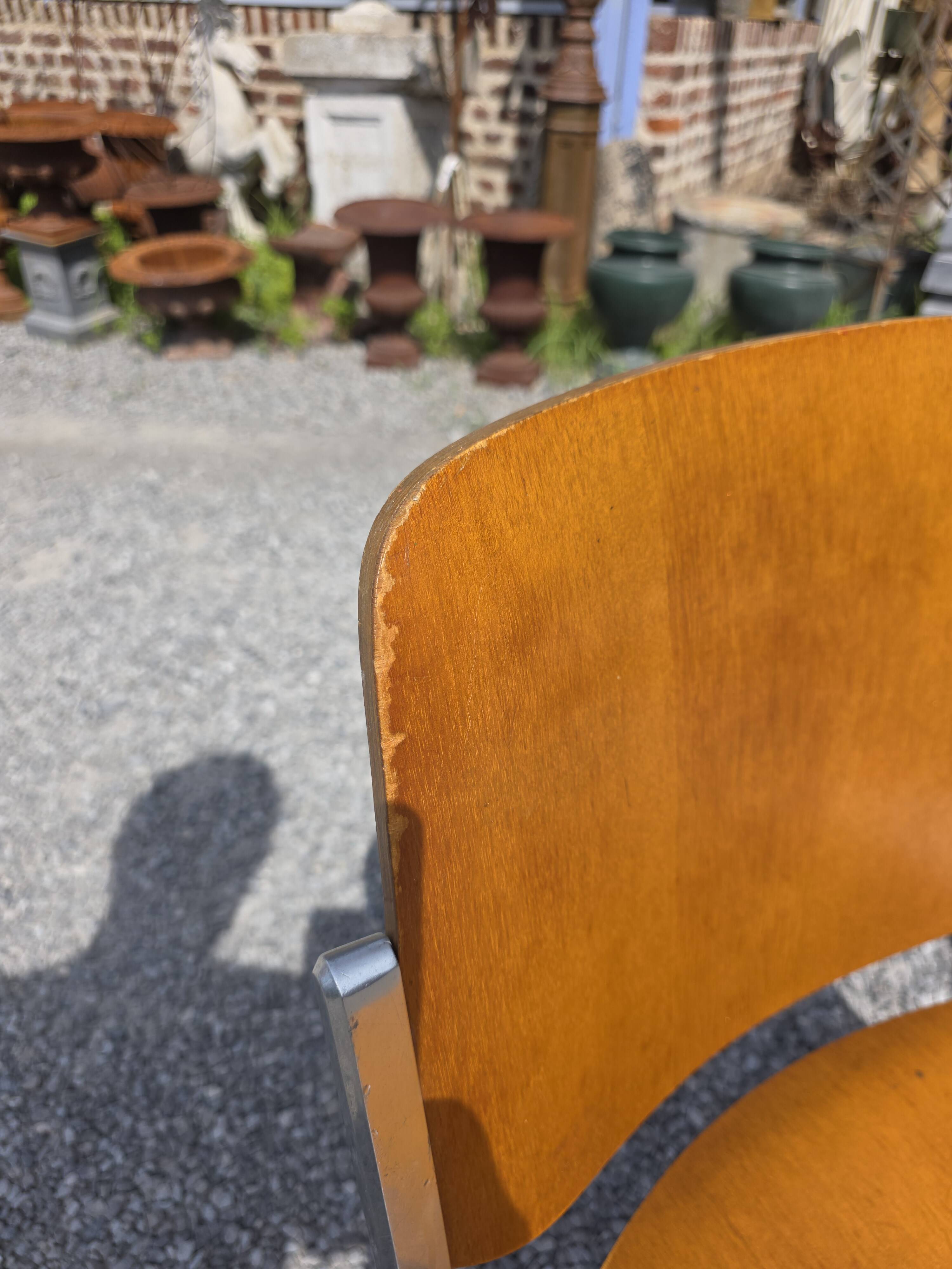 Paire de chaises "DSC 106" par Giancarlo Piretti pour Castelli, 1960