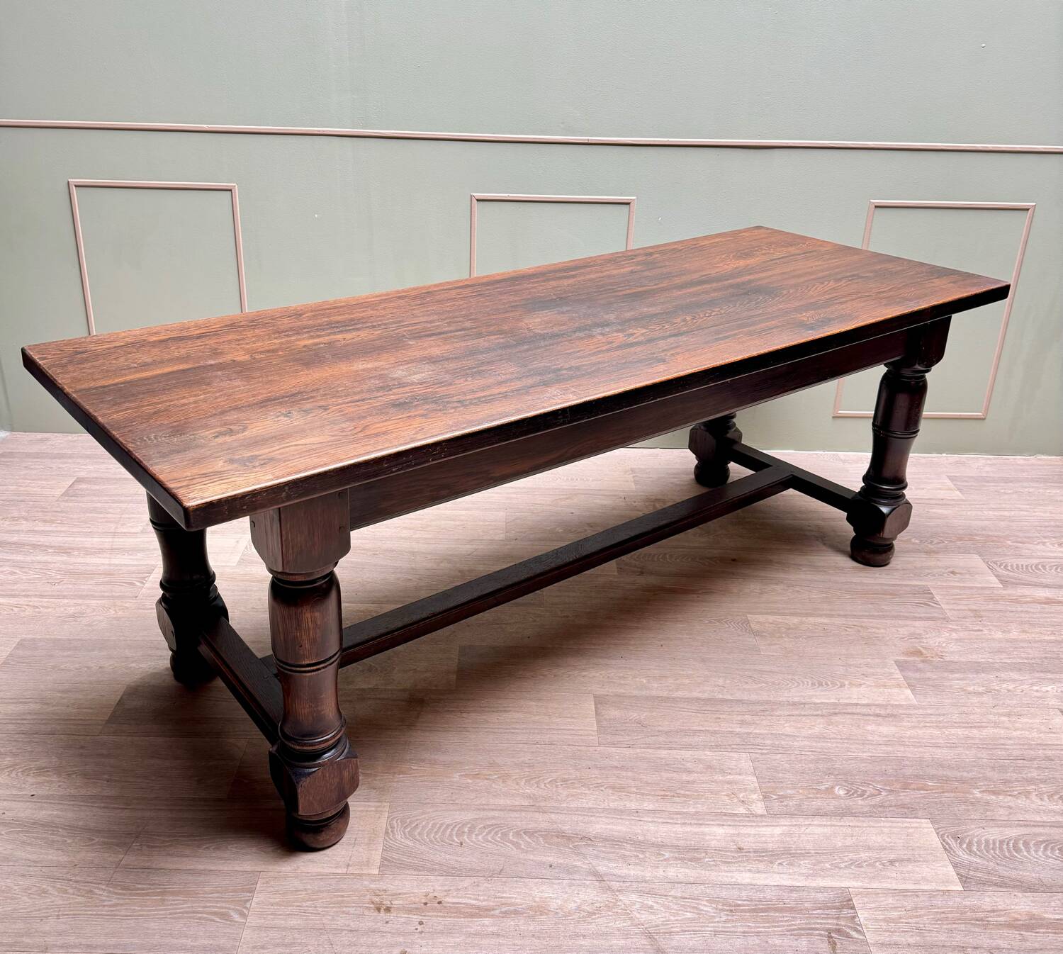 Large Louis XIII Style Oak Monastery Table