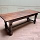 Large Louis XIII Style Oak Monastery Table