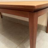 Large Scandinavian teak coffee table from the 60s