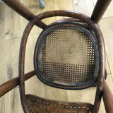 Thonet stamped high child chair