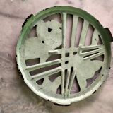 Cast iron underside