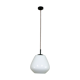 Suspension danoise en verre opalin du milieu du siècle
