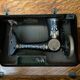 Superb old Singer sewing machine with its table