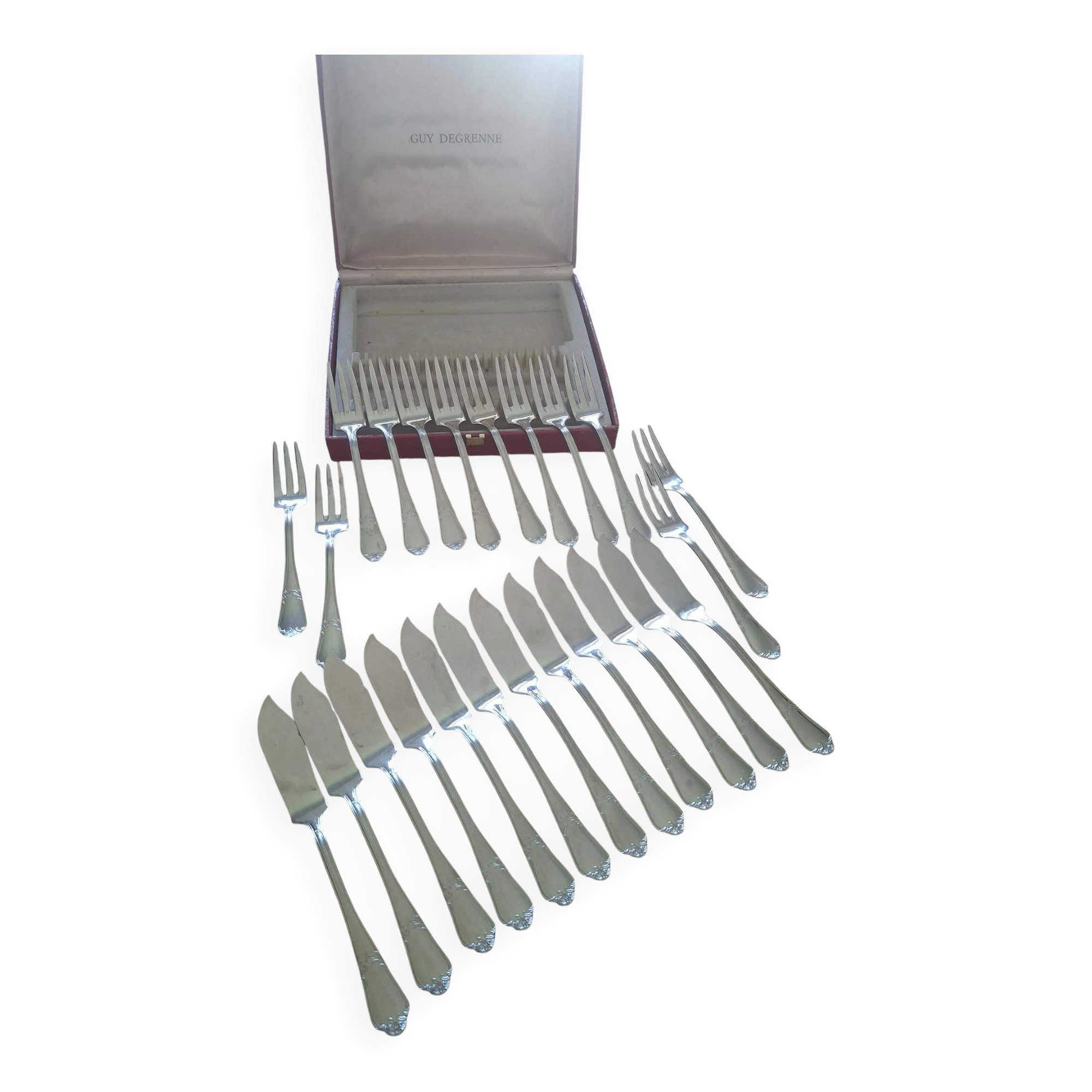 Guy Degrenne cutlery set - fish service with original box