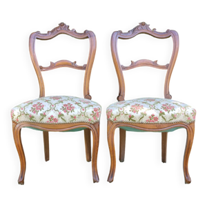 Paire de chaises Louis - philippe