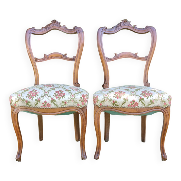 Paire de chaises Louis Philippe