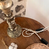 Renovated antique pagoda lamp