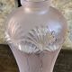Pink glass vase