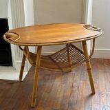 Rattan coffee table