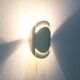 Danish wall lamp from the Space Age, type 3050, mid-century by Lyfa, 1960s.