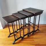 Old high nesting tables