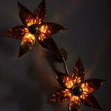 Willy Daro double wall sconce 1970