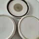 Set of three Niderviller plates, Chalet model, 1960s-70s.