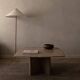 Vintage travertine coffee table · Italian style, 1970s