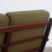 Vintage Teak 3er Sofa Danish Mid Century Design 50er 60er