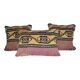 Set of 2 vintage kilim cushion covers 41x41 cm