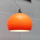 Suspended lamp Zurich Italian from the space age mid-century by Luigi Massoni for Guzzini.