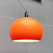 Suspended lamp Zurich Italian from the space age mid-century by Luigi Massoni for Guzzini.