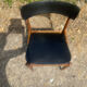 Chaise scandinave des années 60 en palissandre massif 