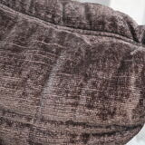 Togo in brown velvet by Michel Ducaroy for Ligne Roset 70s
