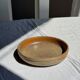 A small vintage circular stoneware deep dish D19