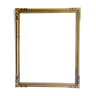 Glass frame, carved wood, 56 x 44 cm