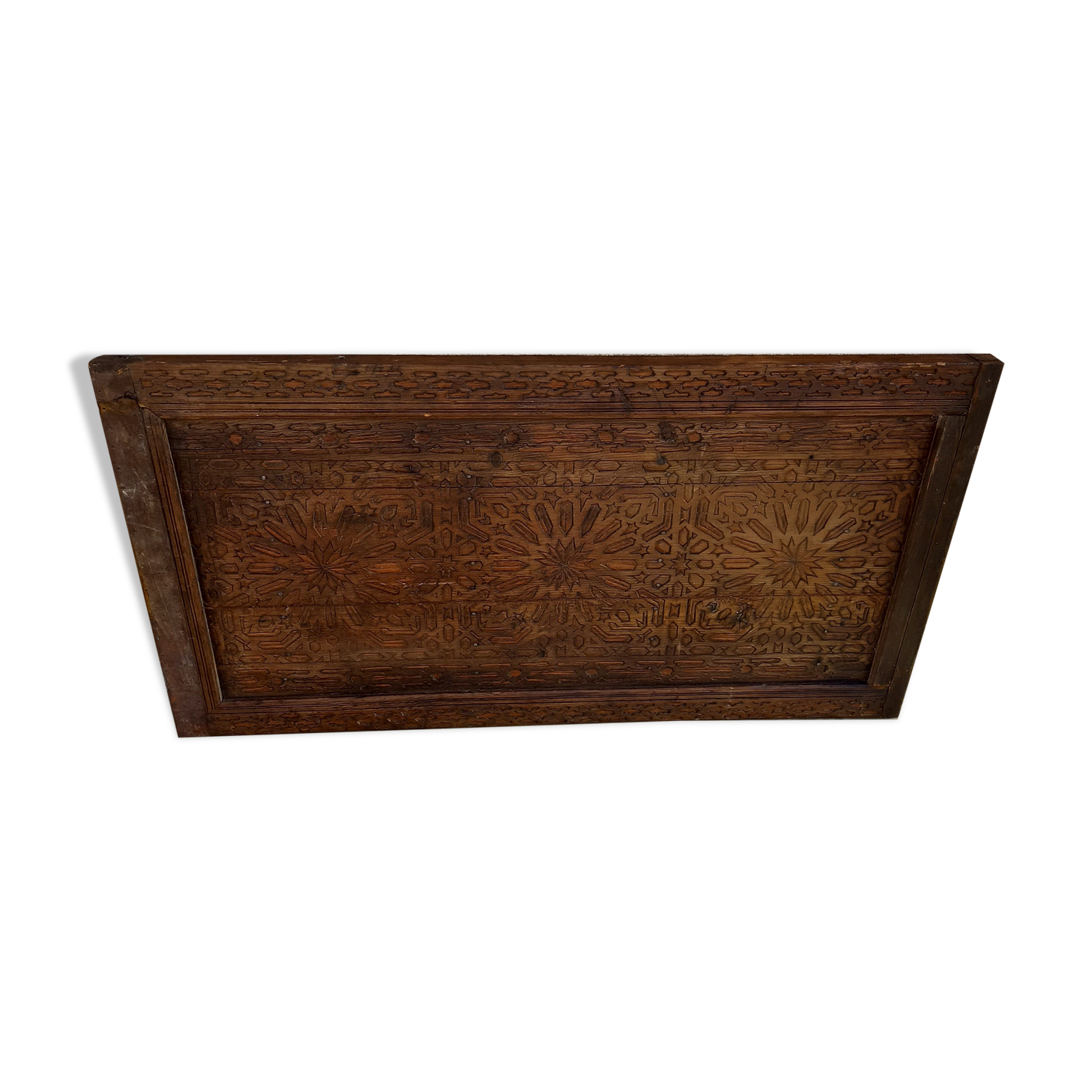 Panneau de bois sculpté ancien