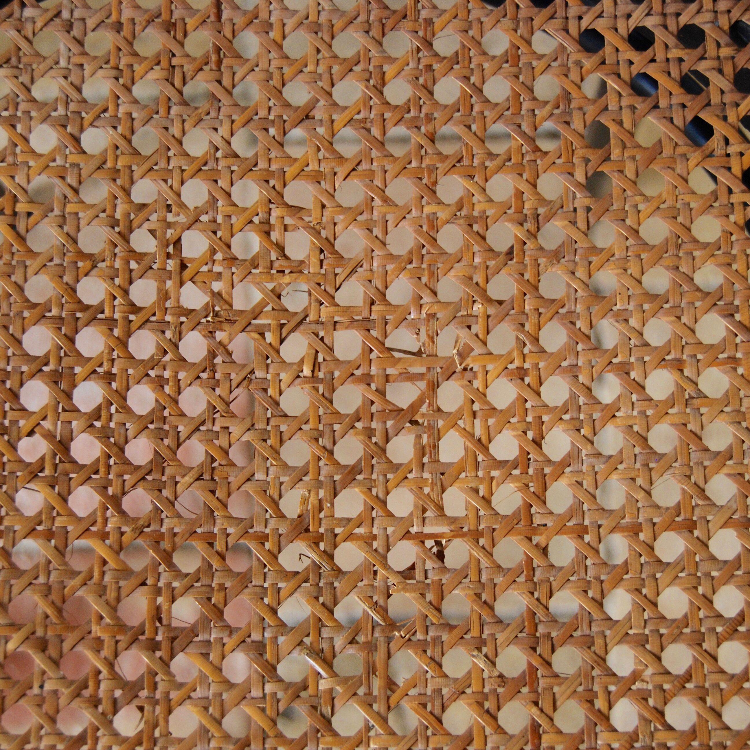 Bistro canned chairs