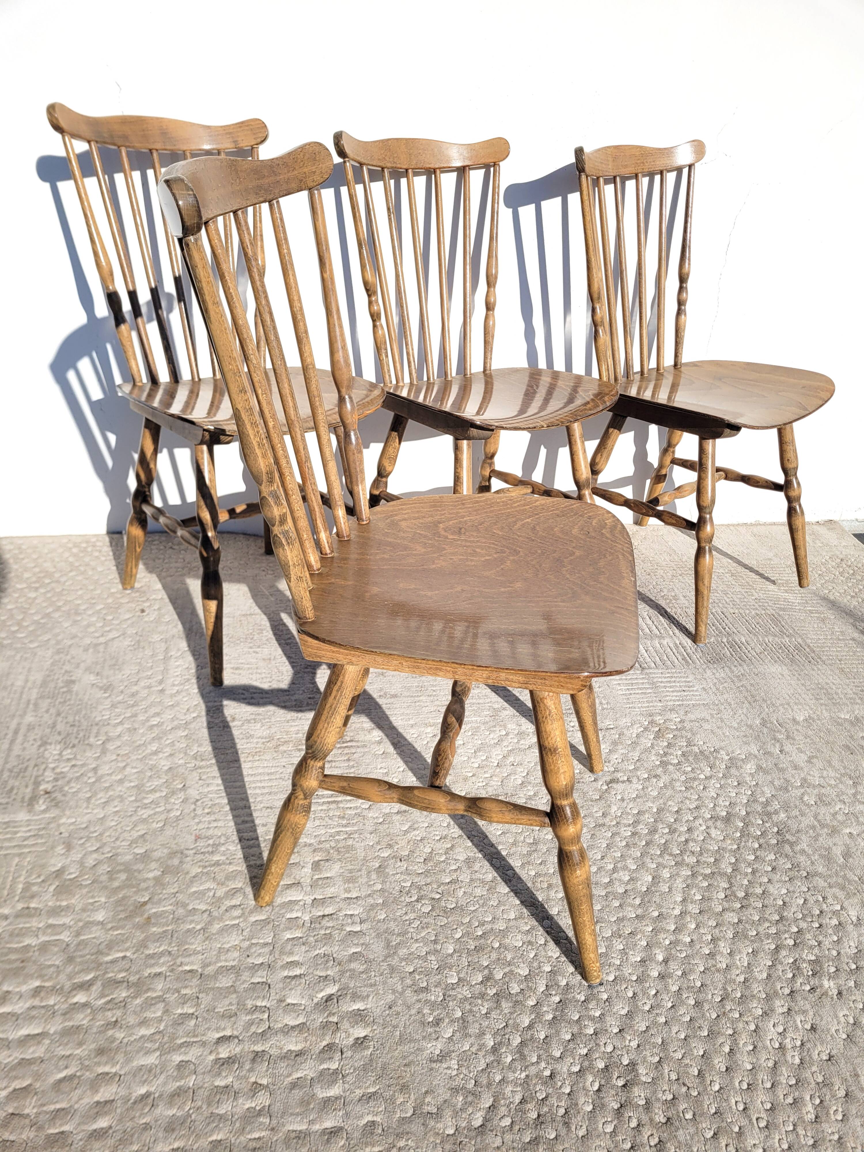 Set of 4 Baumann Florida Western Chairs
