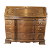 Bureau of dark oak, 1940s