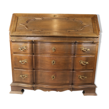 Bureau du chêne foncé, années 1940