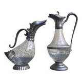 Set of wine decanters