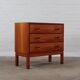 Vintage Schubladen Kommode Schrank Weichholz 60er