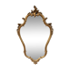 Miroir doré baroque style Louis XV biseauté