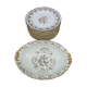 Haviland and SFP dessert service - birds of paradise
