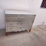 Commode miroir années 50-60