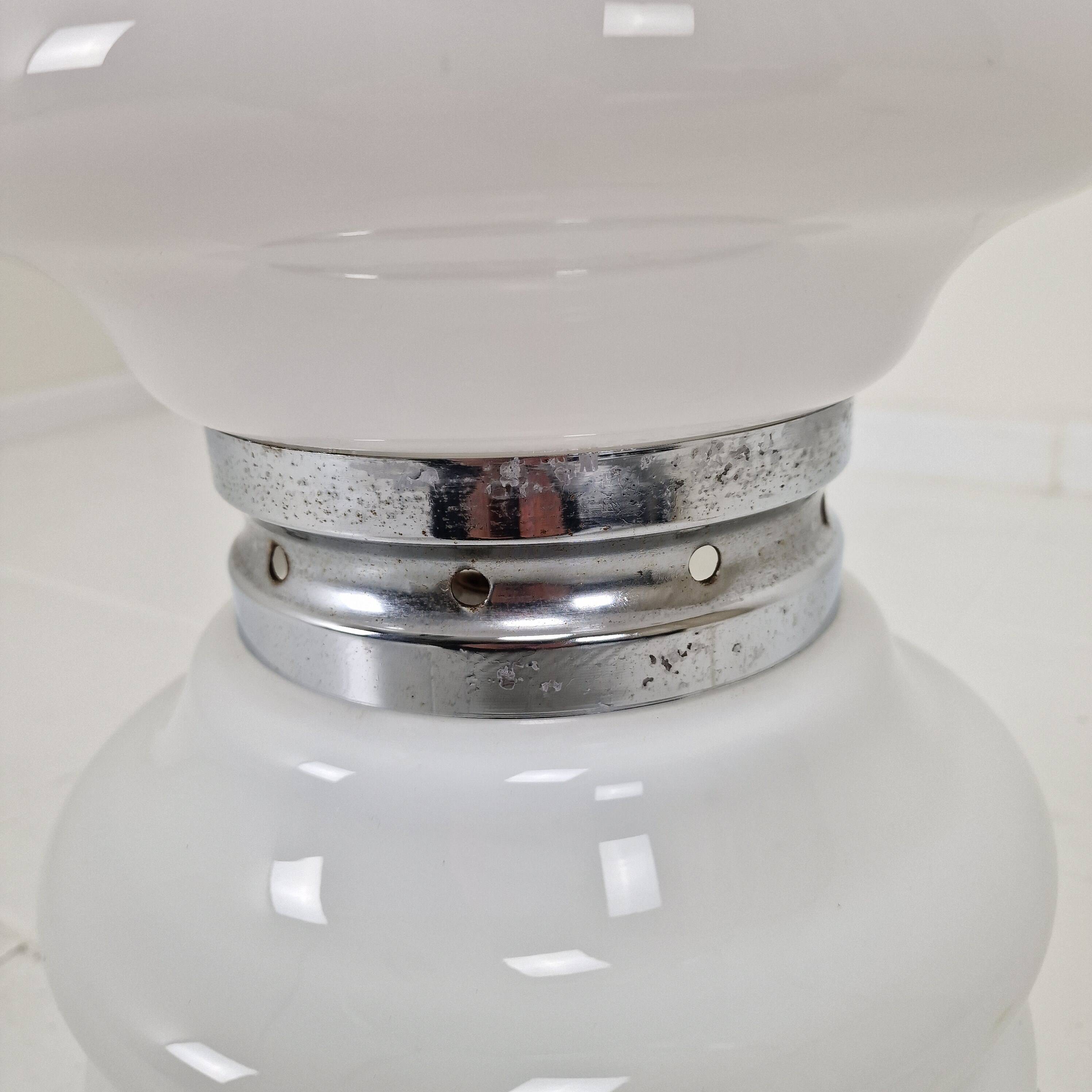 Italian Murano Floor Lamp  in 3 Colors Light, 1970s