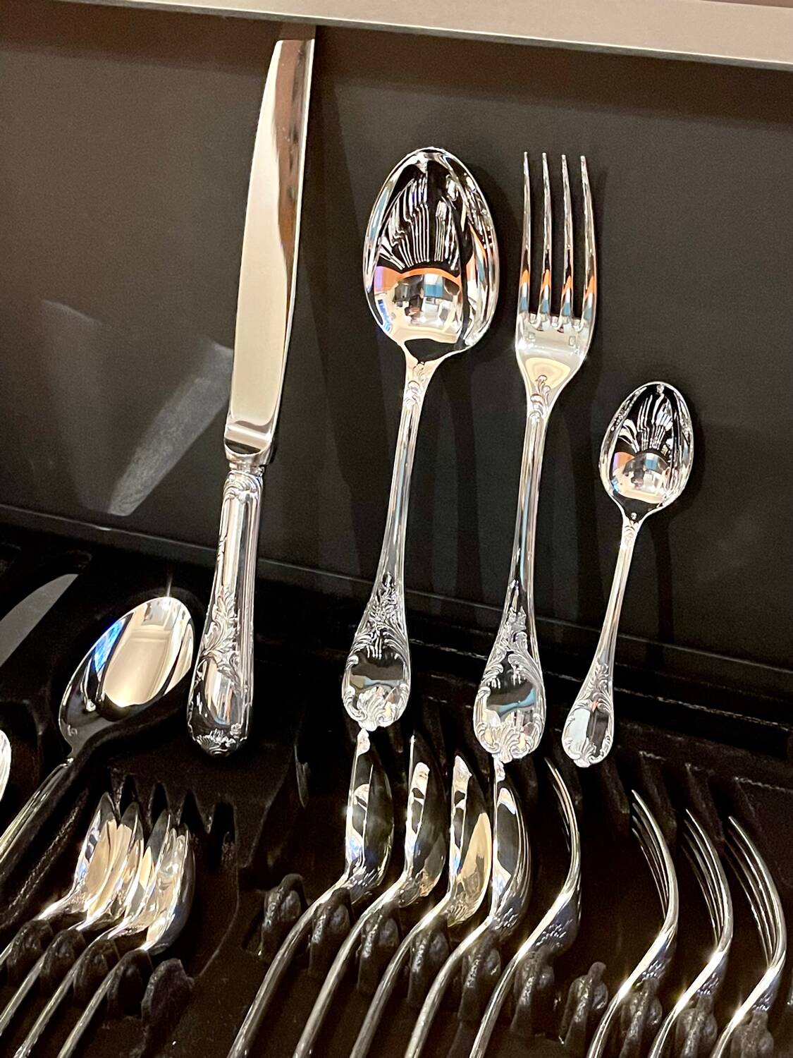 Christofle Marly 6-person cutlery set 24 pieces excellent condition