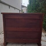 Commode style Louis Philippe en noyer