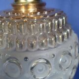 Vintage 50s French portable pendant lamps - newly electrified